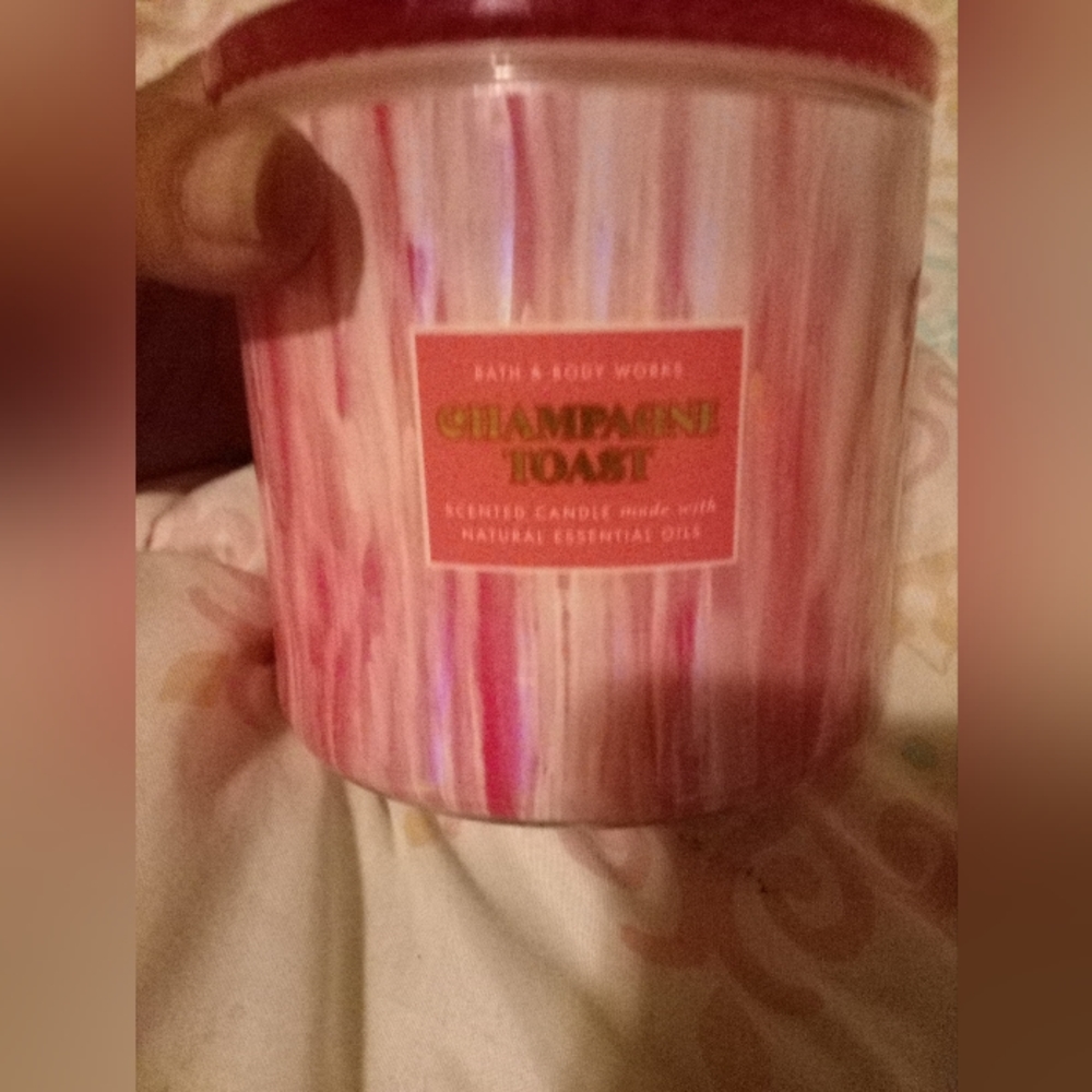 Bbw champagne toast glass top